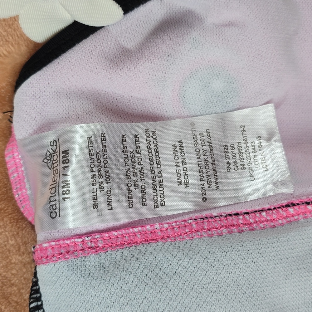 Candlesticks bathing suit. Size: 18 months. - Picture 4 of 4